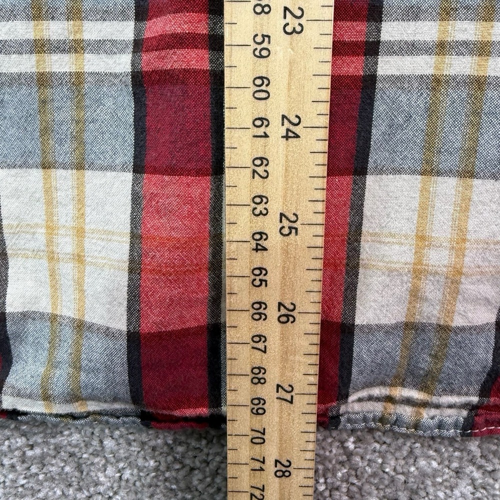 Salt Valley Long‎ Sleeve Pearl Snap Western Button Front Shirt Mens Large Plaid - Picture 5 of 12
